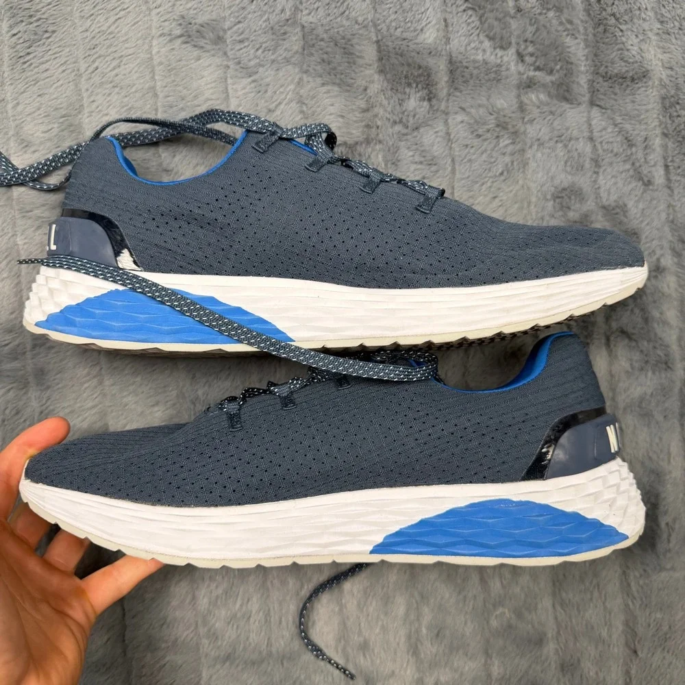 NOBULL Ripstop Runner Navy Blue Mens Size 13.5 Training Running Shoes 10887